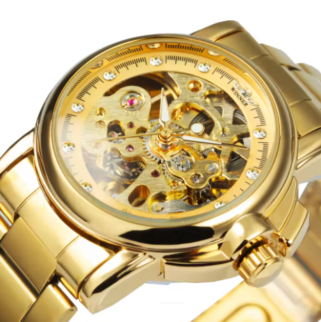 1. CHENXI women's luxury automatic mechanical skeleton
